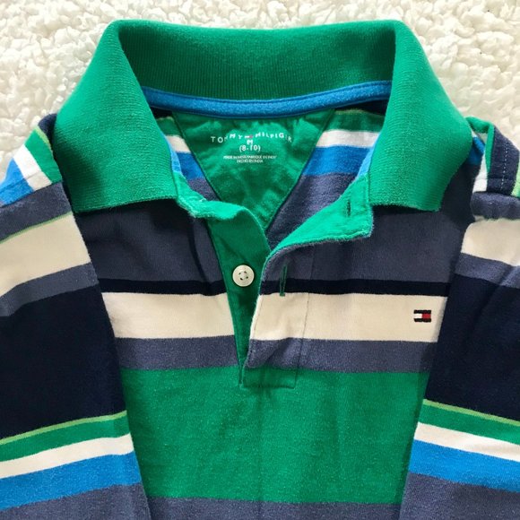 📣3 for $15 📣Tommy Hilfiger - Long Sleeve Polo - Picture 2 of 2